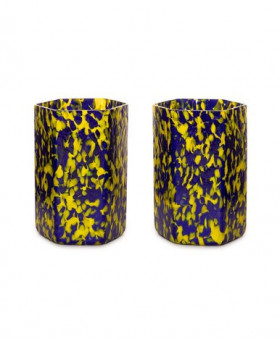 HEX YELLOW & BLUE TUMBLERS