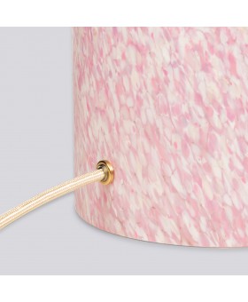 IVORY & PINK LAMP / ROPE